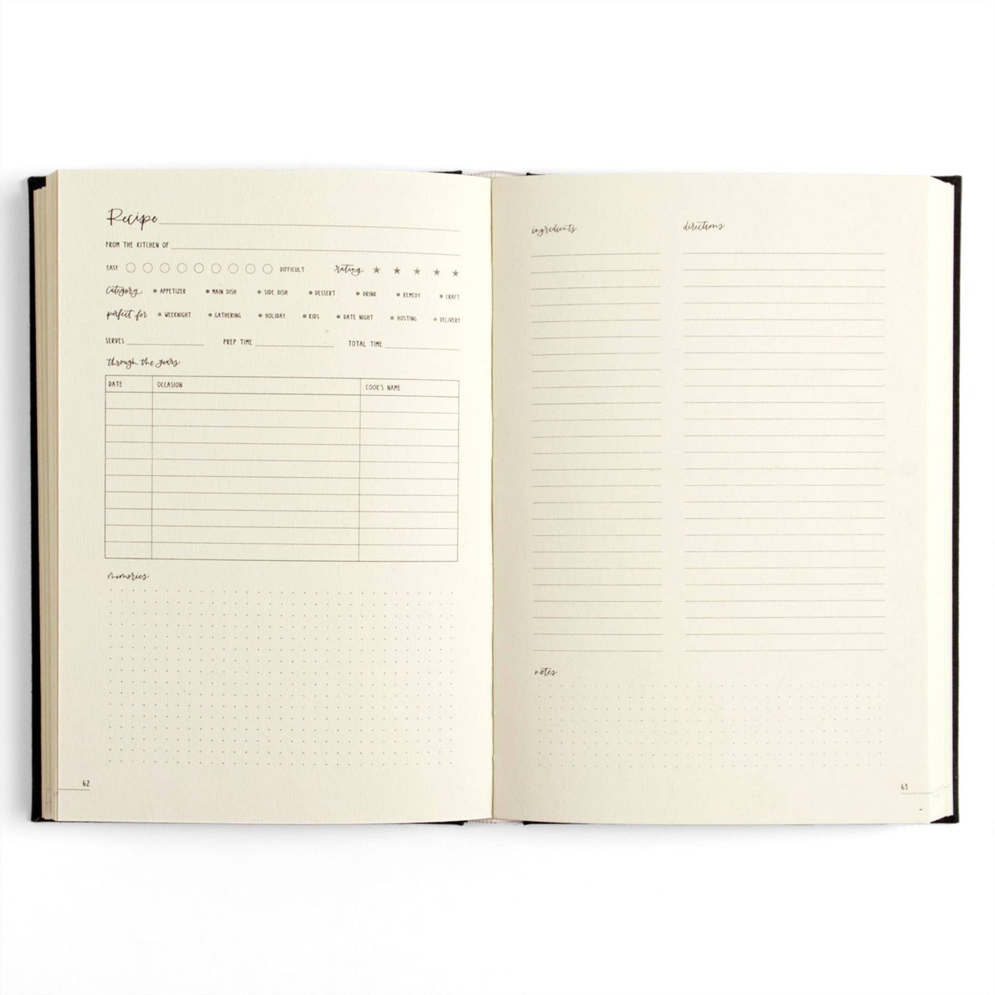 Recipe Book; Brambles Heirloom