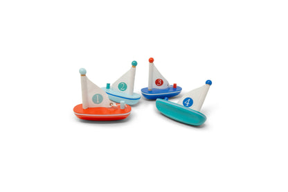 My Lil Wooden Sailboats (4 Colors)