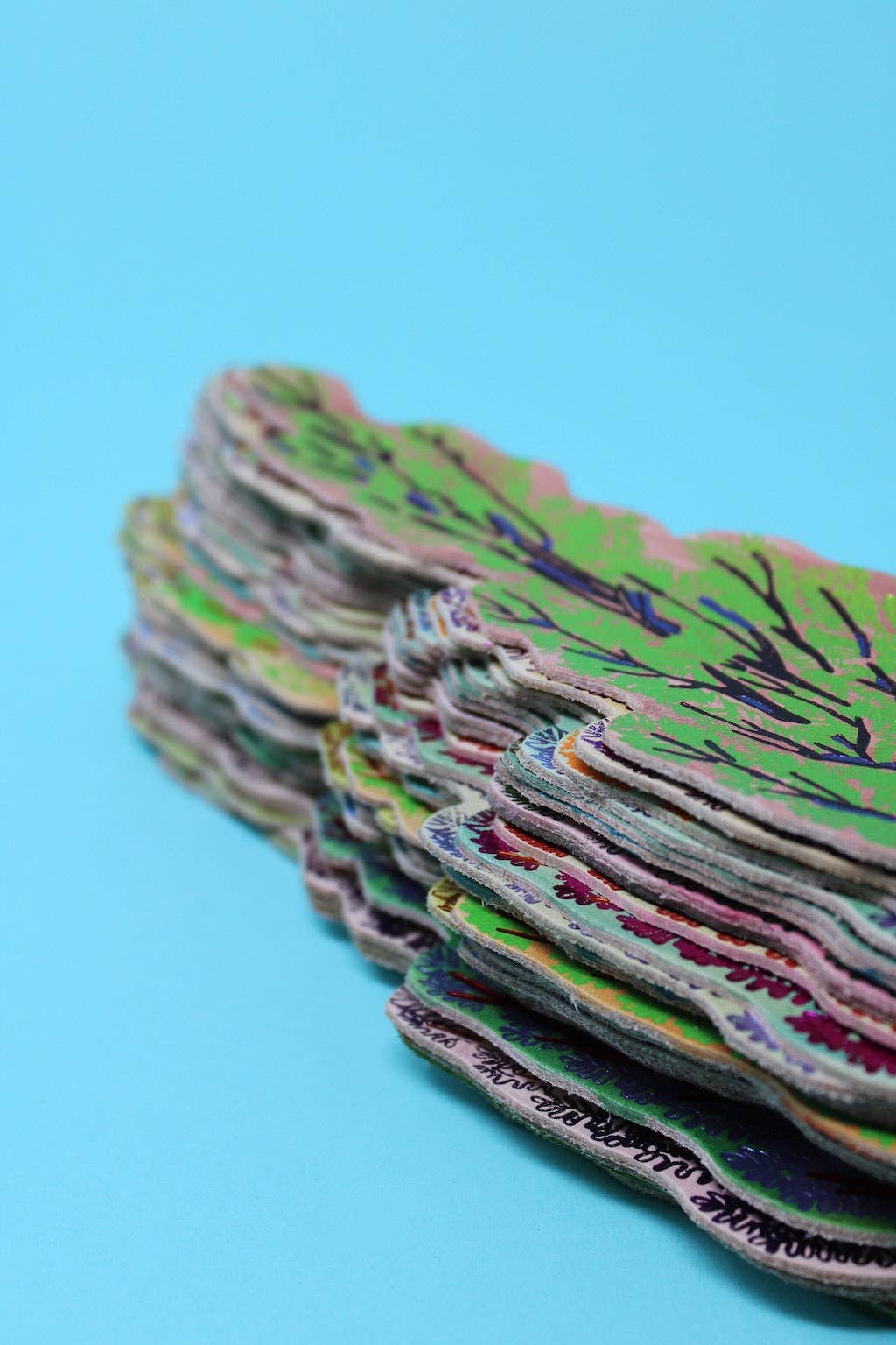 Leather Bookmark; Tree Hugger | Ark Colour Design