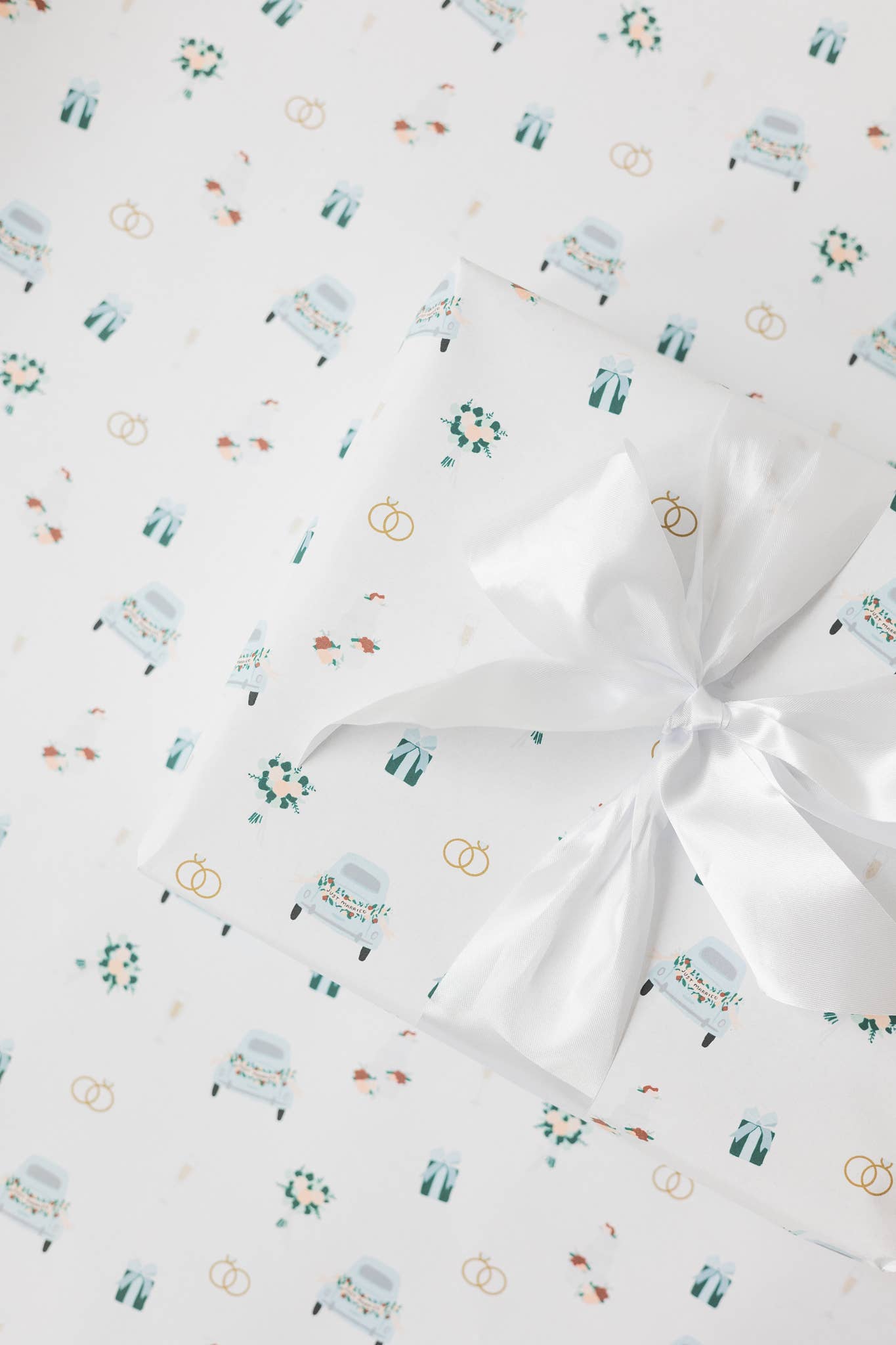 Wedding Pattern Wrapping Paper Roll