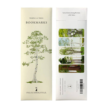 Bookmark Set; Temple of Trees by Felix Doolittle - Set of 5 Different Bookmarks