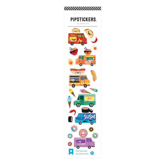 Pipsticks Sticker Sheet; Food Truck Lineup