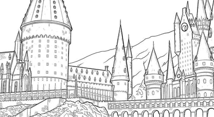 Harry Potter: Coloring Wizardry (90 pages of Coloring!)