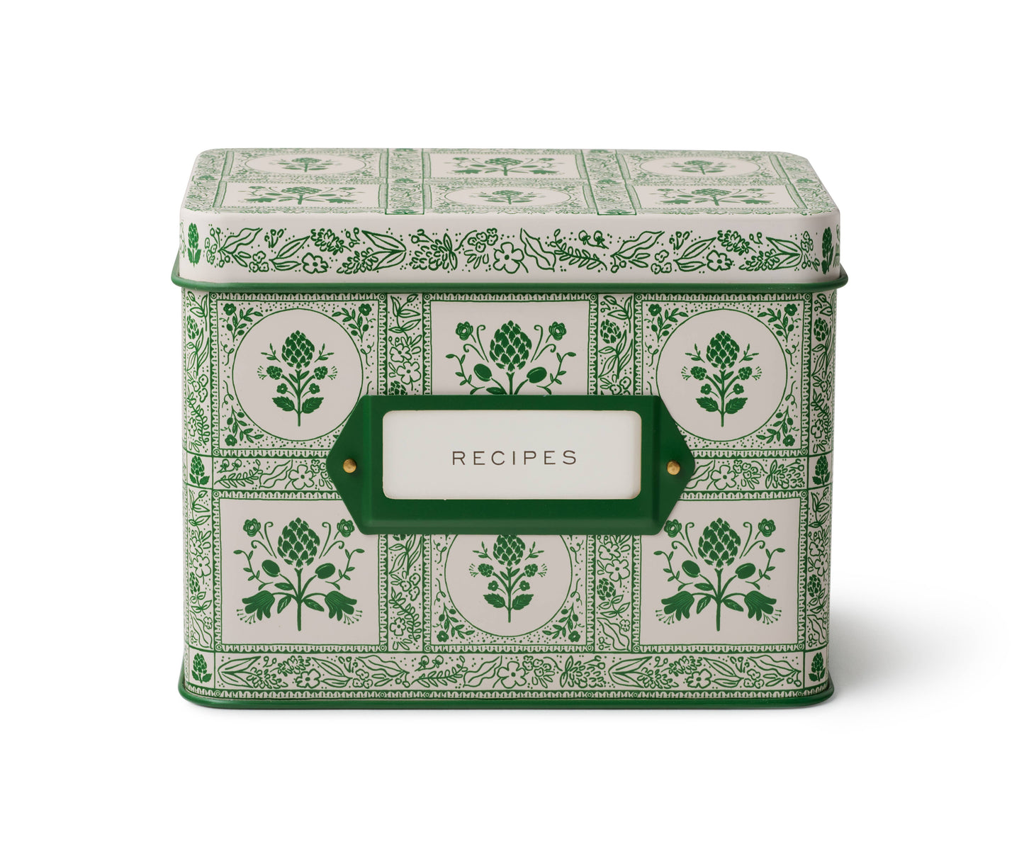 Rifle Paper Co. Recipe Tin; Artichoke
