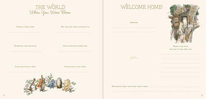 Winnie-the-Pooh Baby Book; The First Five Years
