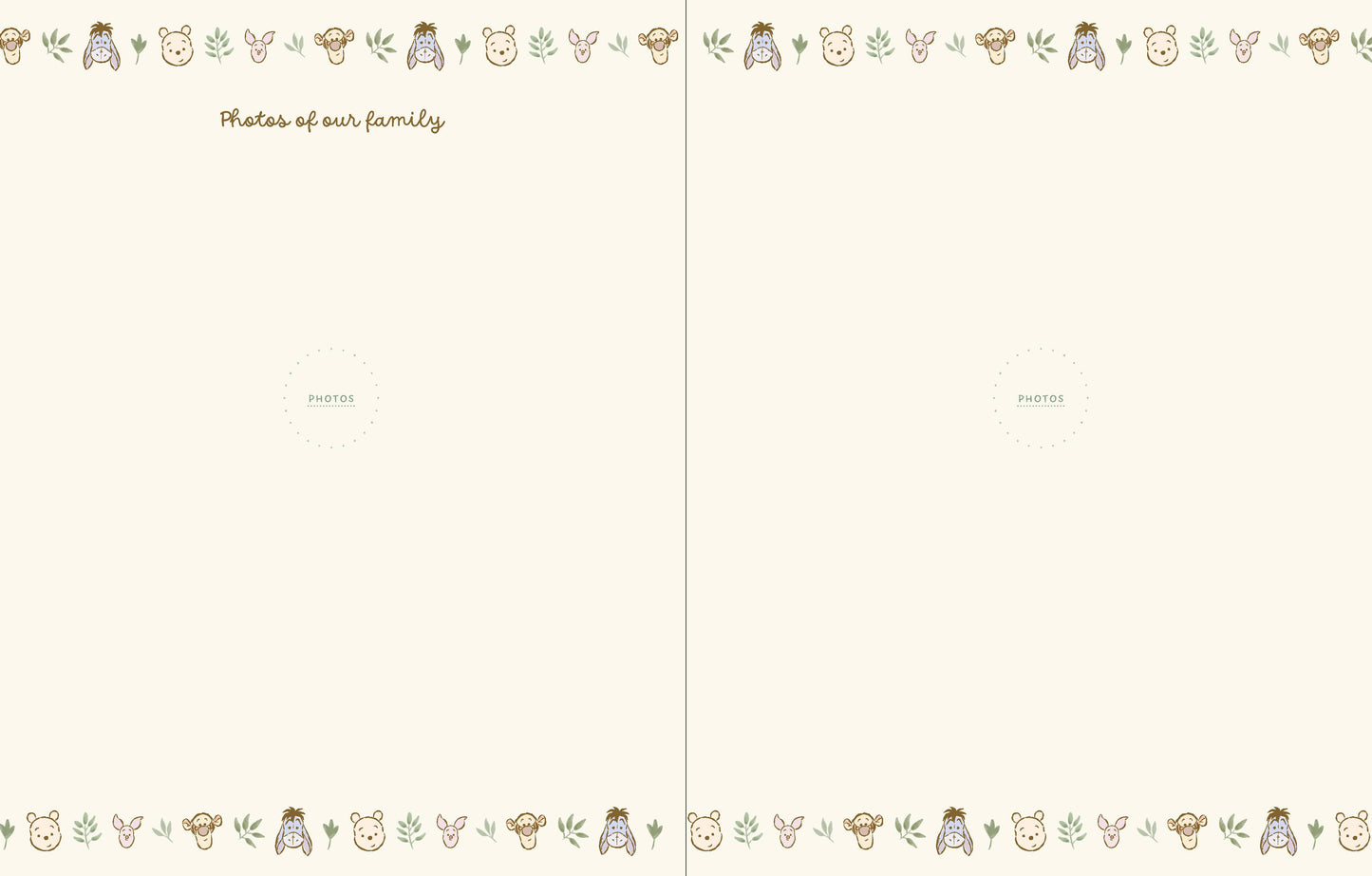 Baby Book; Disney Winnie the Pooh