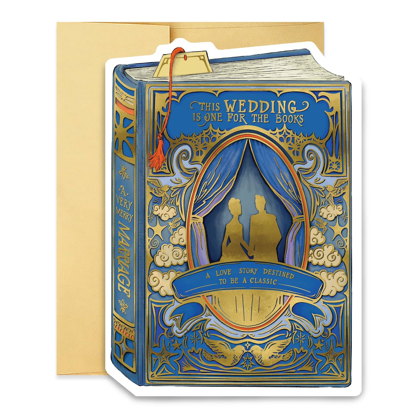 Wedding Card; Wedding Book Cover (Die-cut Card)