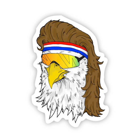 Vinyl Sticker; 'Merica Eagle