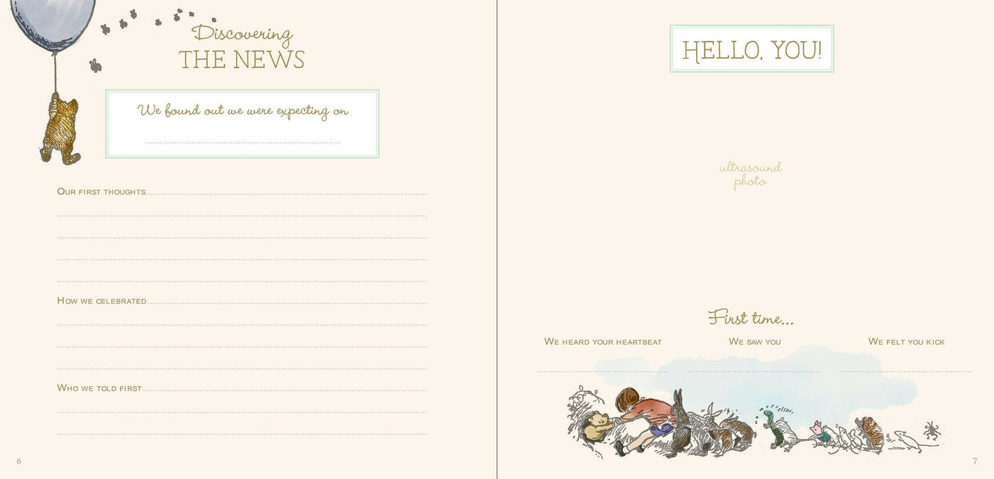 Winnie-the-Pooh Baby Book; The First Five Years