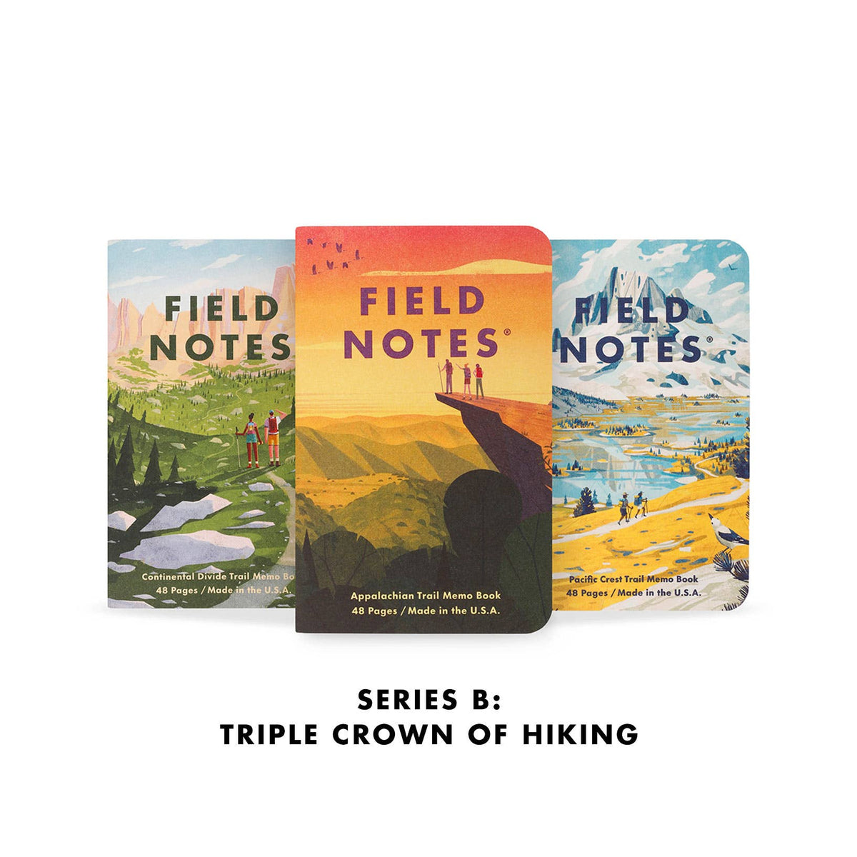 Memo Book Set; Explore America, 3-Pack | Field Notes