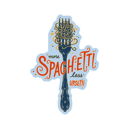 Vinyl Sticker; Spaghetti