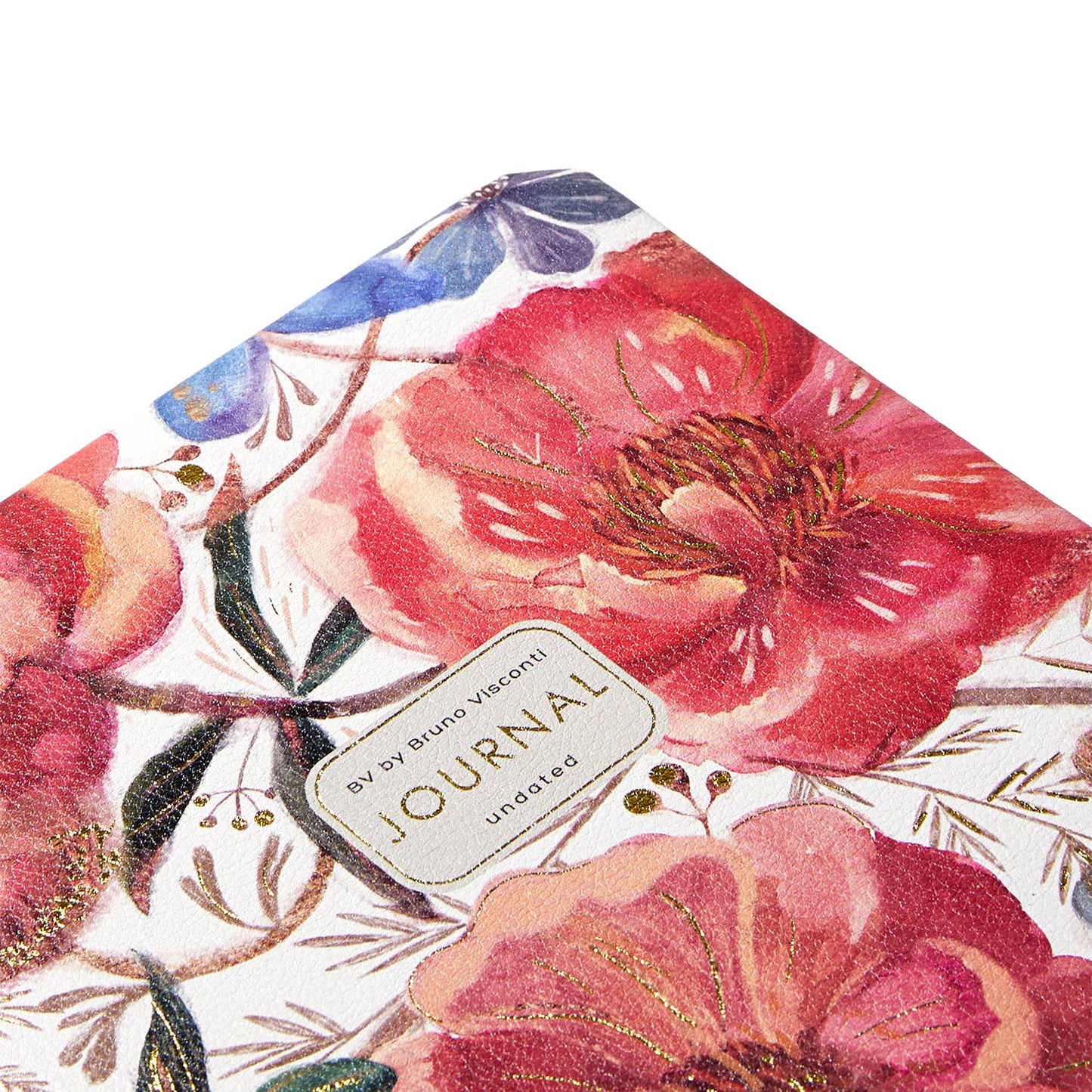 Journal; Heaven Flowers (A5 Vegan Leather Hardcover)