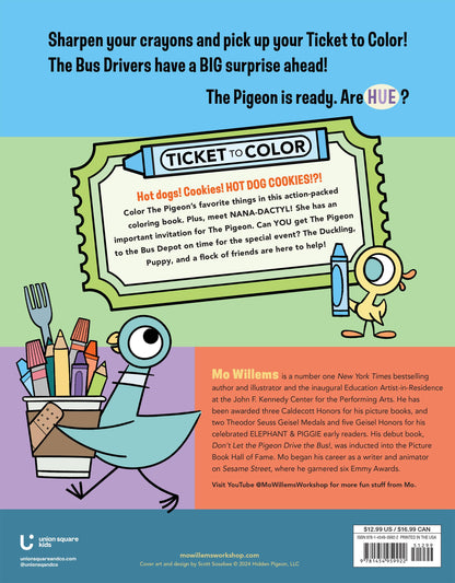 Coloring Book; Don't Let The Pigeon Color This Book! by Mo Willems