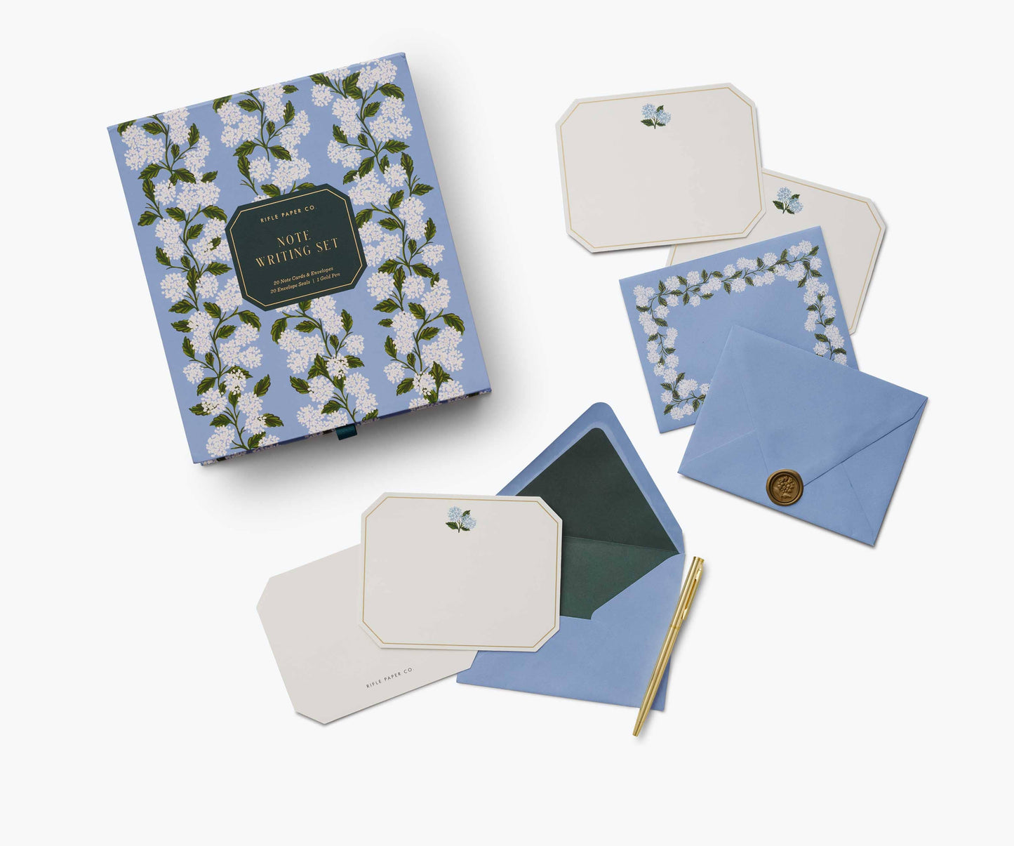 Rifle Paper Co. Letter Writing Set; Hydrangea