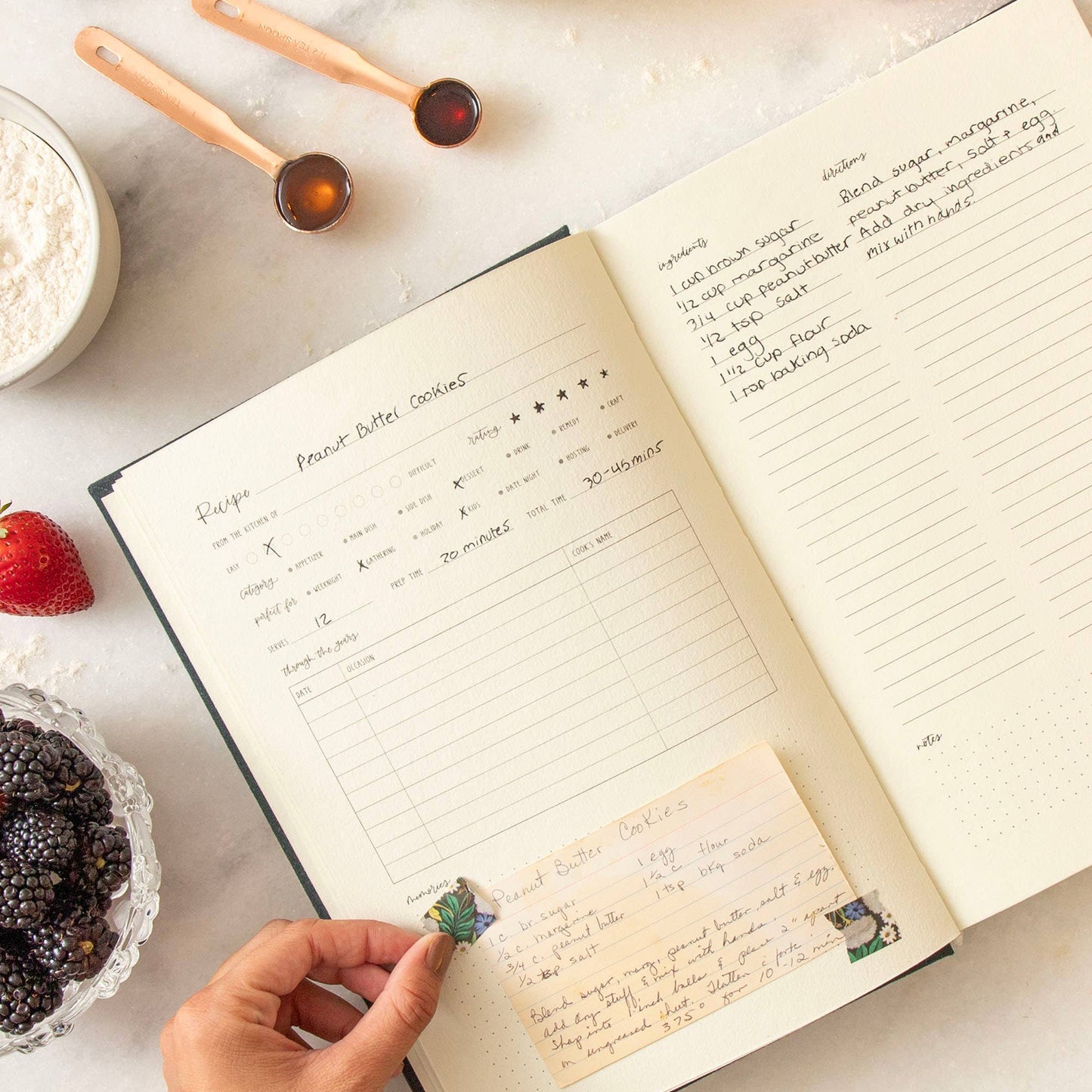 Recipe Book; Brambles Heirloom