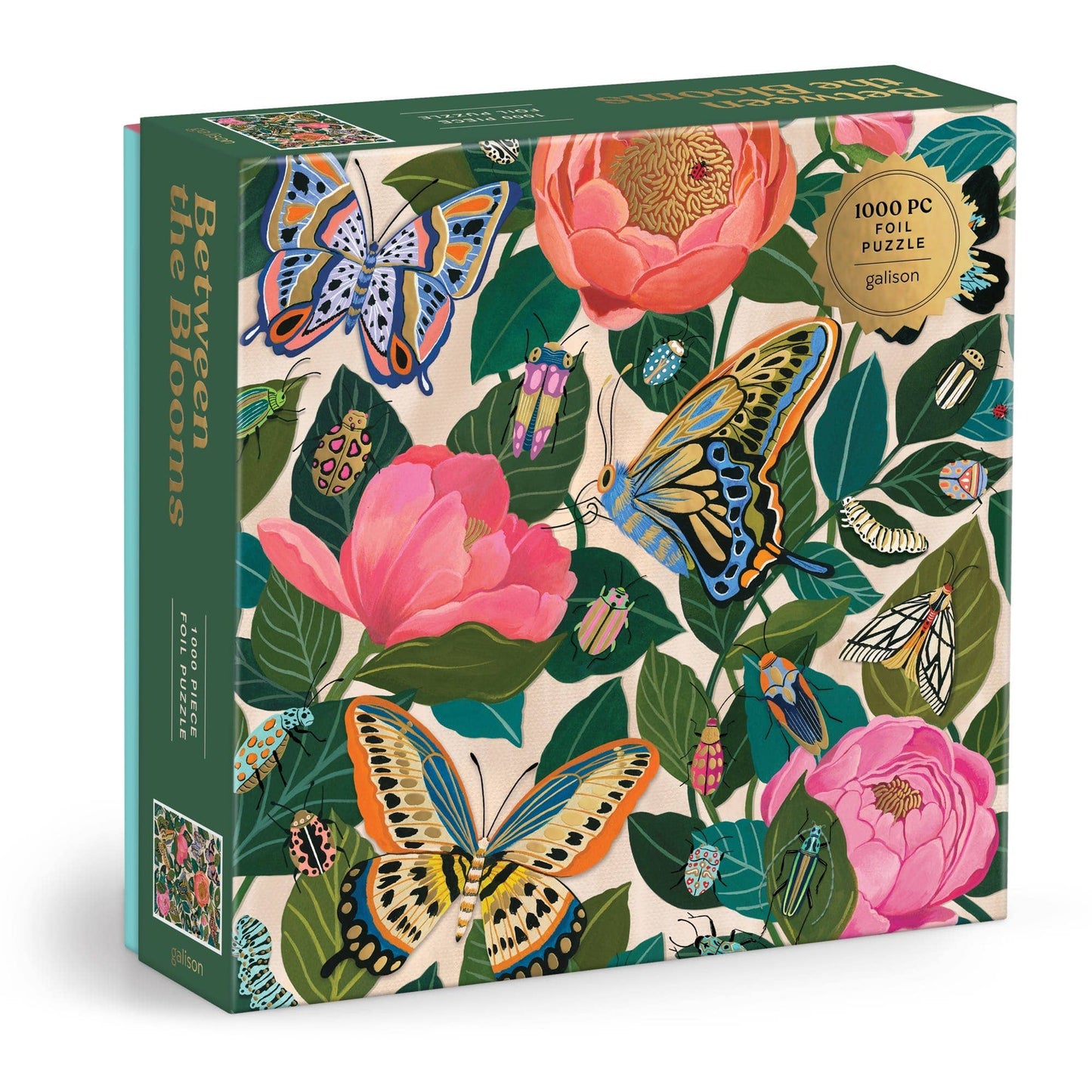 Jigsaw Puzzle; Between the Blooms 1000 Piece Foil Puzzle