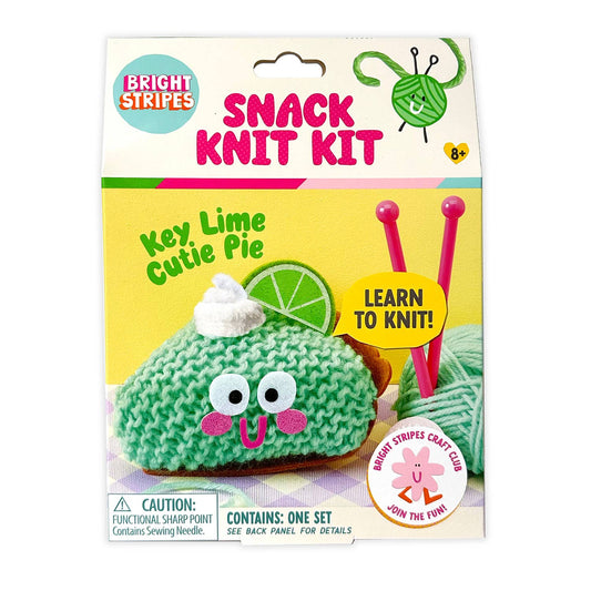 Snack Knit Kit; Key Lime Pie