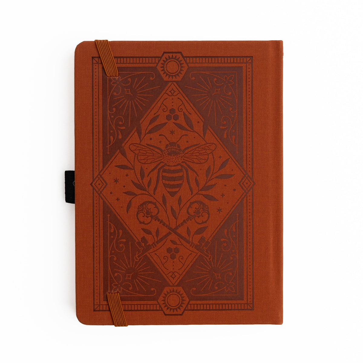 Notebook; Keeper of Bees in Rust Letter Size Dot Grid | Archer and Olive