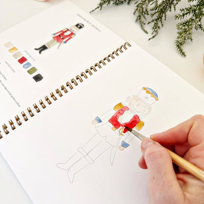 Watercolor Workbook; Nutcracker By Emily Lex