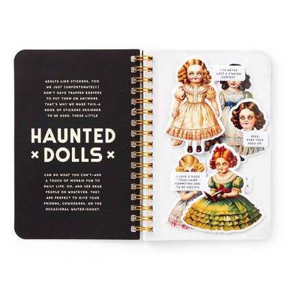 Sticker Book; Haunted Dolls by Brass Monkey