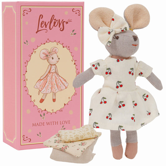 Levlovs Cherry Awesome Mouse in a Gift Box