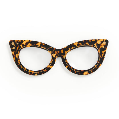 Bookmark; Cat Eye Readers with Magnifier