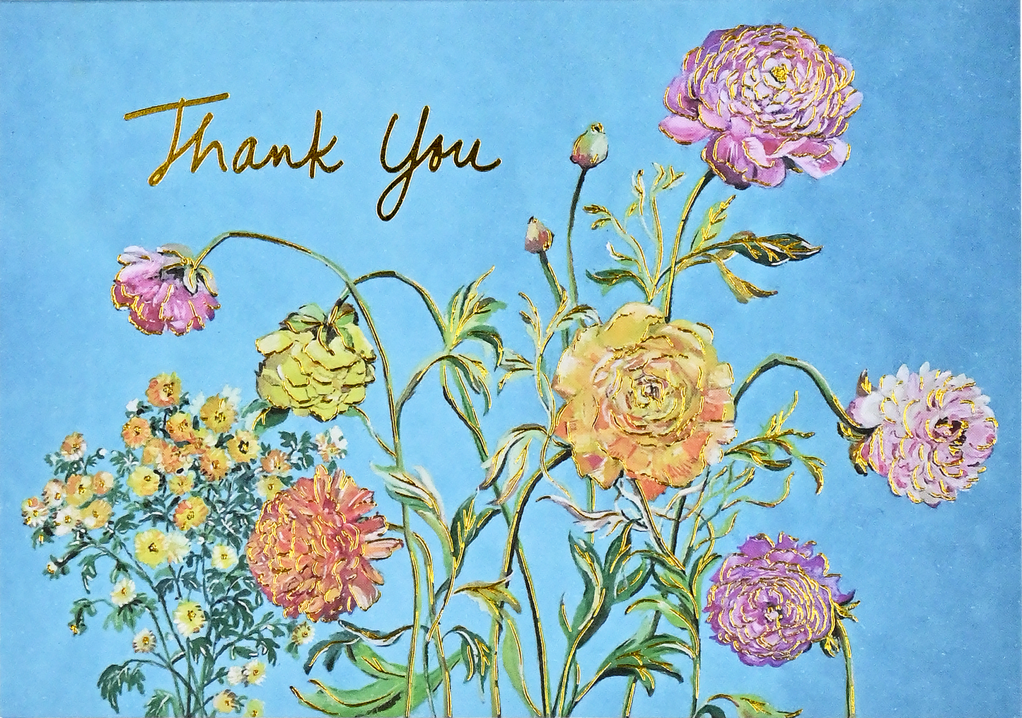 Thank You Notes; Garden Blooms