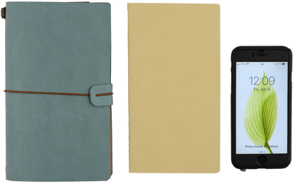 Voyager Notebook; Light Blue
