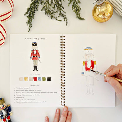 Watercolor Workbook; Nutcracker By Emily Lex