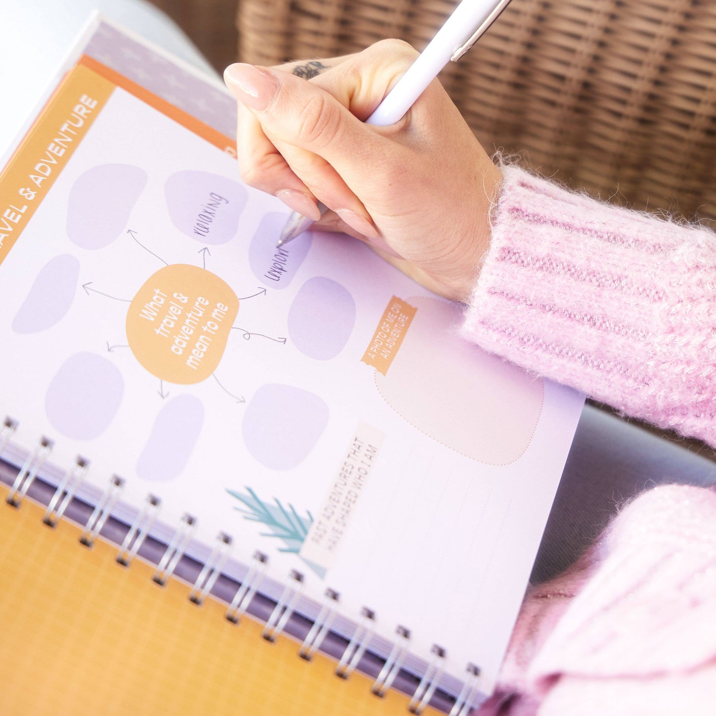 Guided Journal; The Vision Board Journal