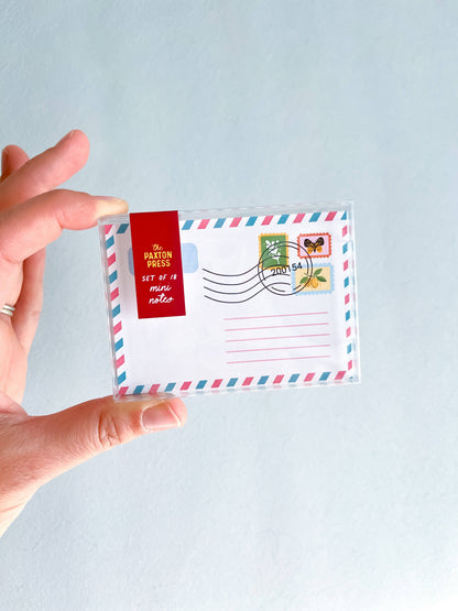Post Cards; Mini Mail (Set of 18 Note Cards)