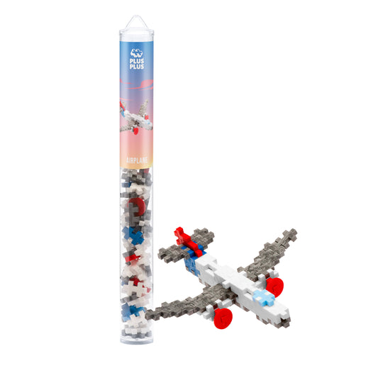 Interlocking Blocks; Airplane (With Travel Tube)
