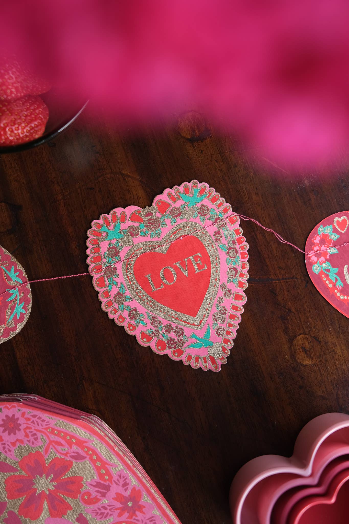 Garland; Valentine's By East End Press (9.8 ft Long)