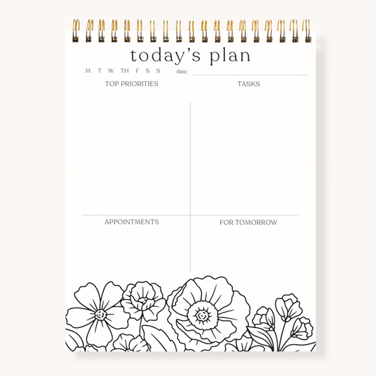 Planner; Color-In Daily By Elyse Breanne Design