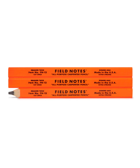 Field Notes Carpenter Pencils (3-Pack)