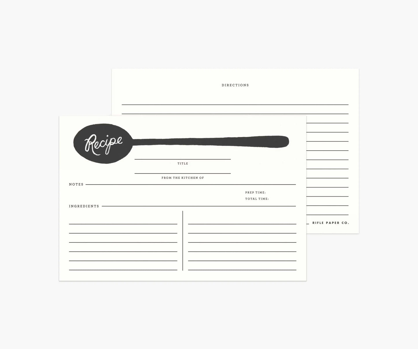 Rifle Paper Co. Tin Recipe Box; Citrus Floral