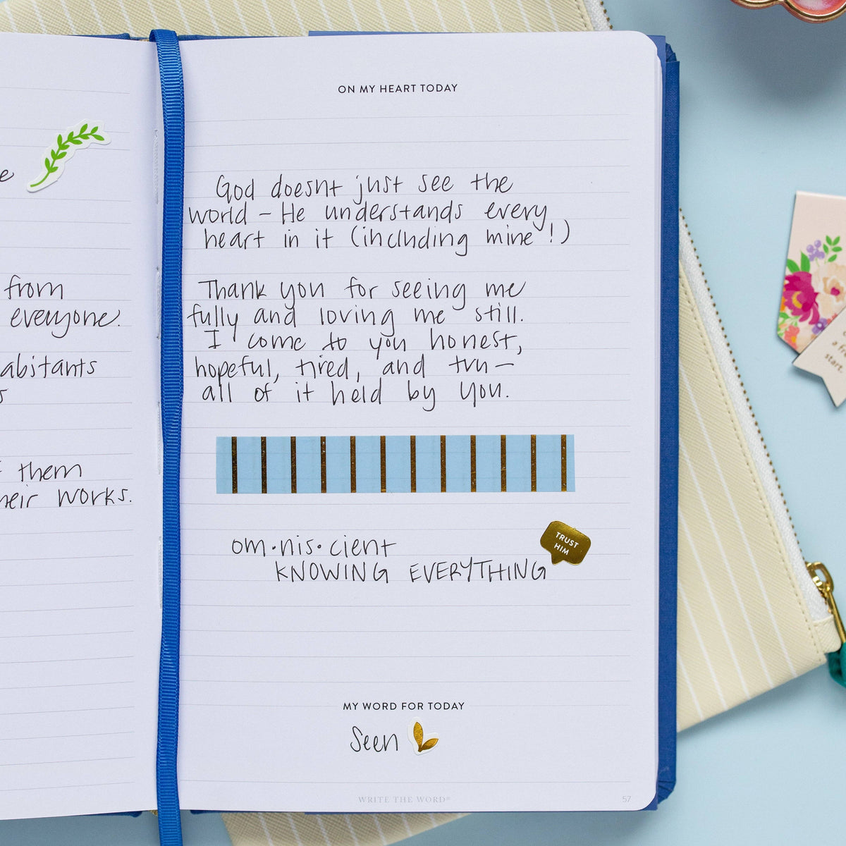 Journal; Write the Word The Attributes of God | Cultivate What Matters