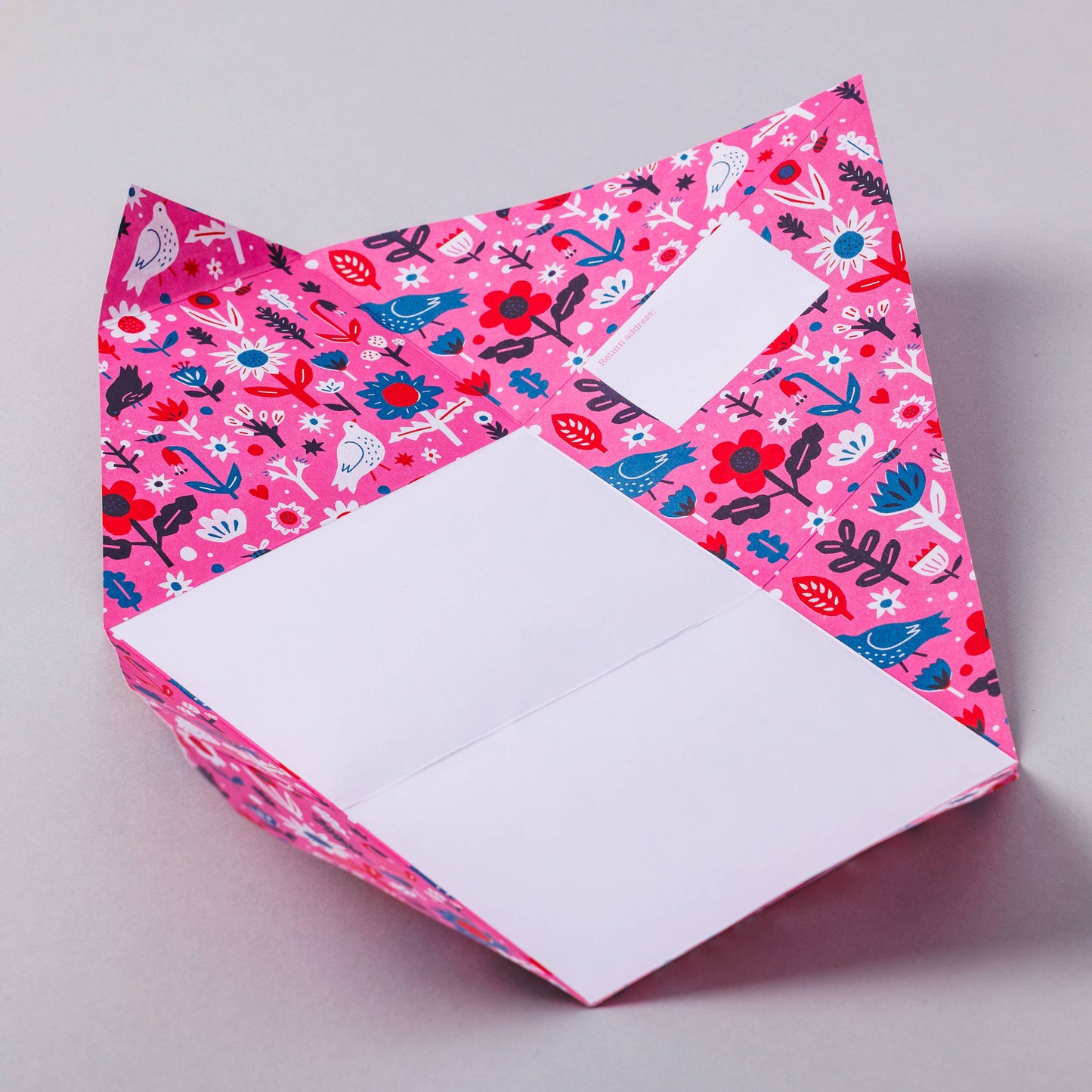 Folding Stationery Letter Set; Fiesta Pigeon