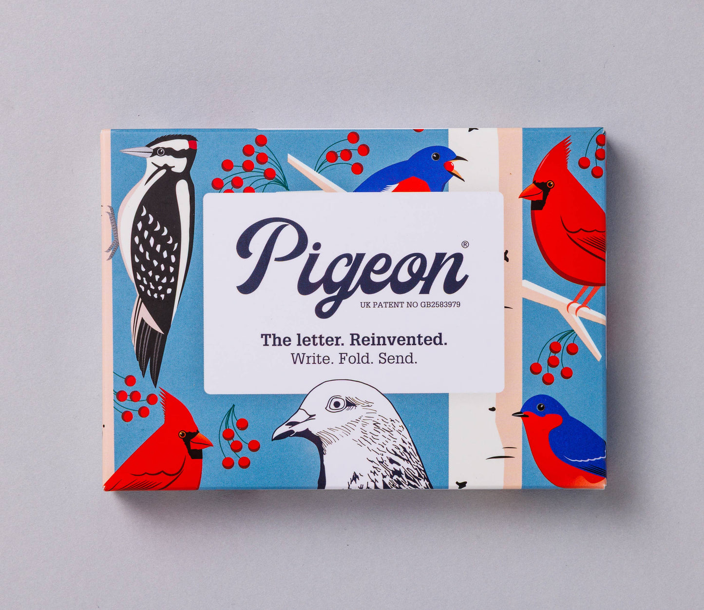 Folding Stationery Letter Set; Carnival of Color