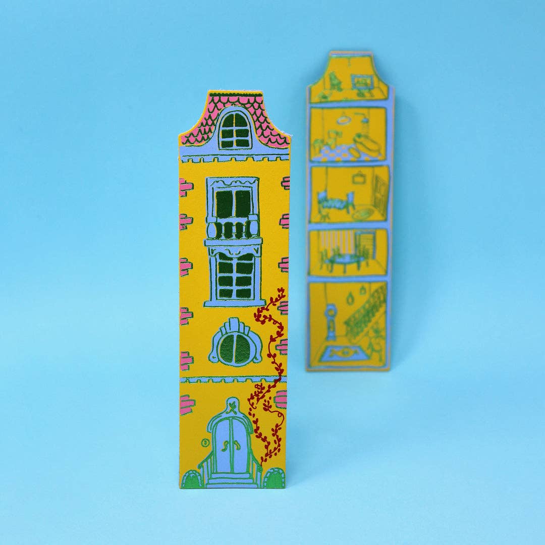 Leather Bookmark; Dolls House | Ark Colour Design