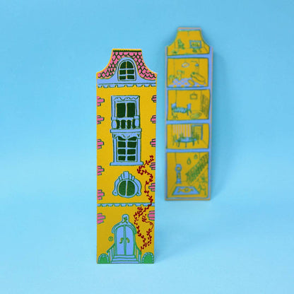 Leather Bookmark; Dolls House | Ark Colour Design