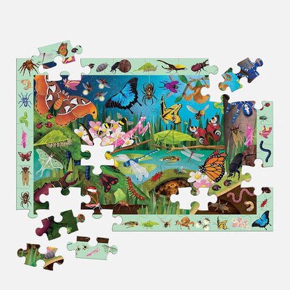 Jigsaw Puzzle; Bugs & Butterflies (64 Pieces)