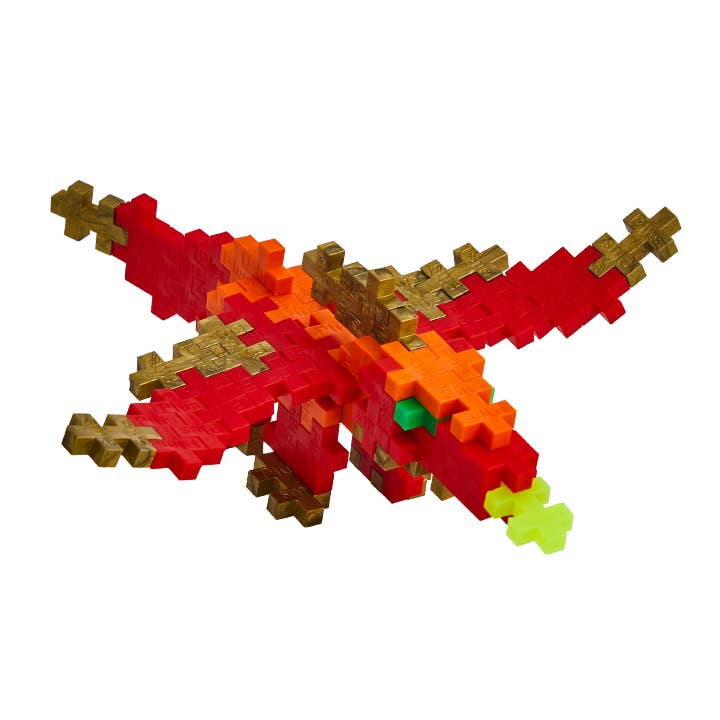 Interlocking Blocks; Dragon (With Travel Tube)