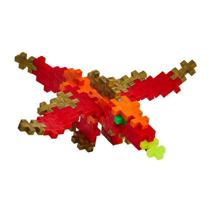 Interlocking Blocks; Dragon (With Travel Tube)