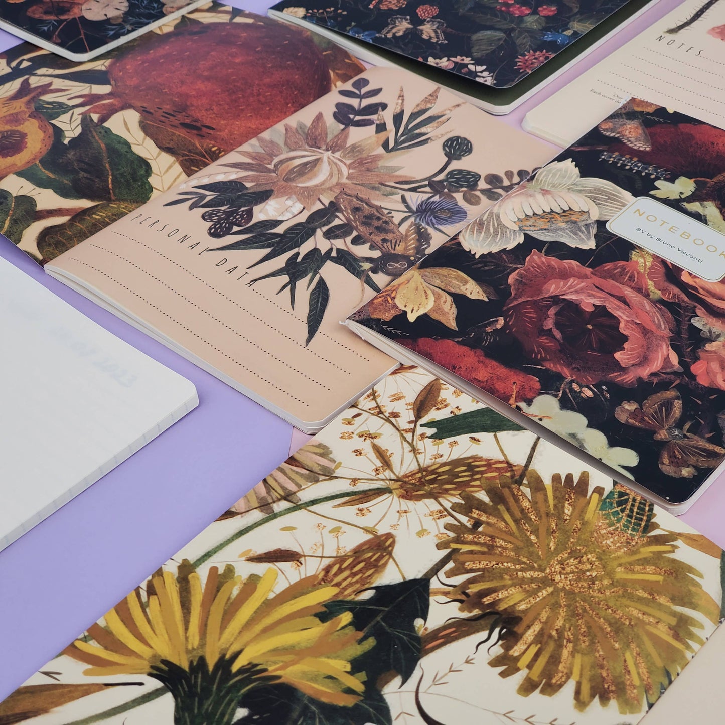 Notebook; Lush Bouquet - BV by Bruno Visconti