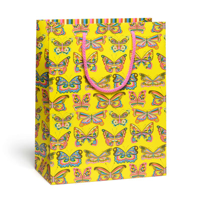 Small Gift Bag; Psychedelic Butterfly