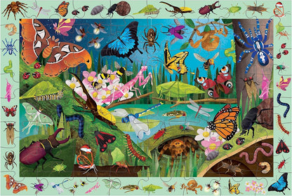 Jigsaw Puzzle; Bugs & Butterflies (64 Pieces)