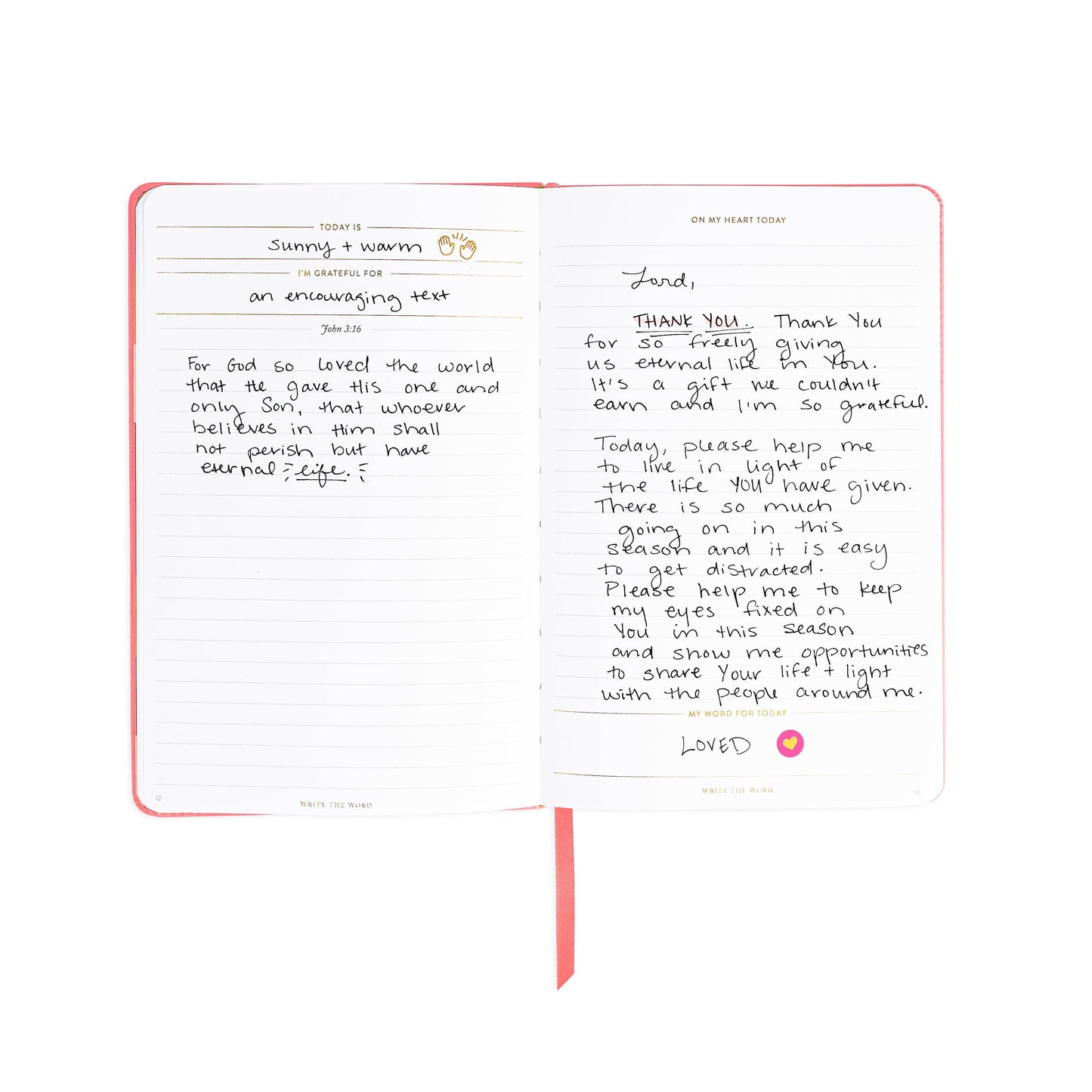 Journal; Write The Word® | Cultivate Confidence
