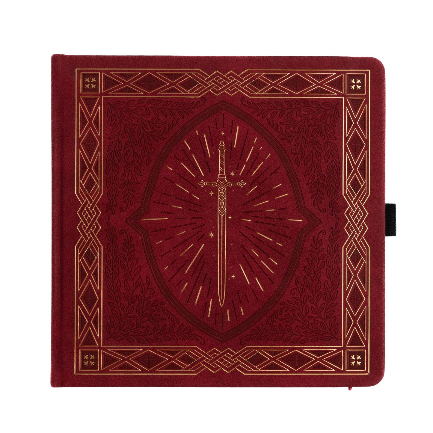 Dot Grid Notebook; Knight's Sword (8x8)