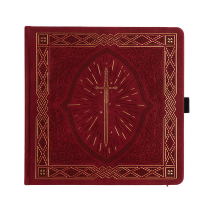 Dot Grid Notebook; Knight's Sword (8x8)